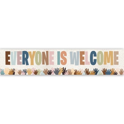Teacher Created Resources Everyone is Welcome Helping Hands Banner (Pack of 6)