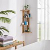 33" x 11.8" Alvar Corner 4 Tier Floating Ledge Column Wall Shelf - Danya B. - 4 of 4