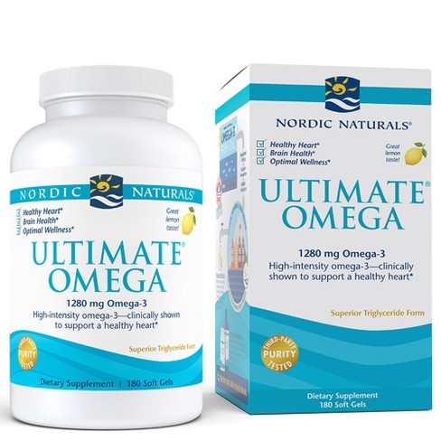 Nordic Naturals Ultimate Omega Softgels - Concentrated Omega-3 Fish Oil :  Target