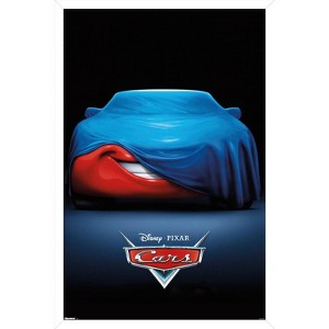 Trends International Disney Pixar Cars (2006) - Lightning Teaser One Sheet Framed Wall Poster Prints - 1 of 4