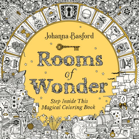 Johanna Basford Magical Jungle Colouring Book Review & Colouring
