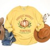 Simply Sage Market Women's Harvest Market Pumpkin Long Sleeve Garment Dyed Tee - 3 of 4