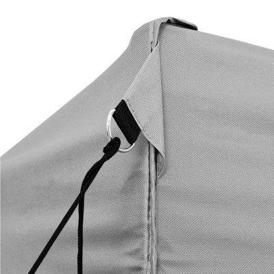 Anthracite Large Folding Pop-up Party Tent with Steel Frame