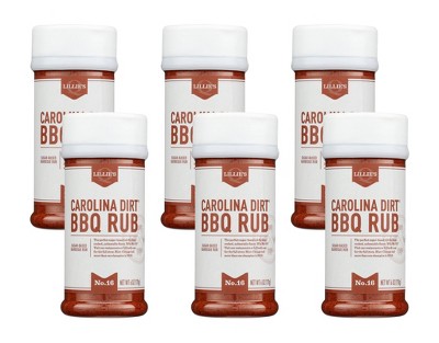 Lillies Q Rub Carolina Dirt - Case of 6/6 oz