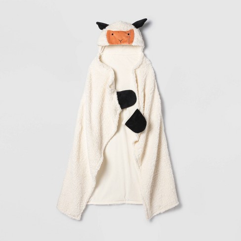 Sheep Hooded Blanket - Pillowfort™ - image 1 of 3