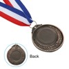 Unique Bargains Zinc Alloy Corrosion-Resistant DIY Fun Embossed Design Award Medals 10 Pcs - 4 of 4