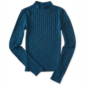 Aeropostale Womens Ribbed LS Pullover Sweater - 1 of 1