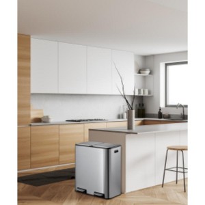 60L Classified Trash Can - Stainless Steel I10r Model, Stainless Steel Finish - 1 of 1