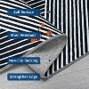 Acekool Washable Rugs - Modern Striped Non-Slip Area Rug - 2 of 4