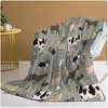 Wikineon Various Animals Blanket Soft Pig Horse Durable Comfortable Blanket Women Birthday Gift Home Decoration Sofa Couch Office Bed - 3 of 4