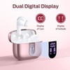 X8 Bluetooth Headphones True Wireless Earbuds 65H Playback Power Display Earphones with Wireless Charging Case IPX7 - 2 of 4