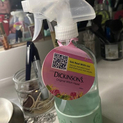 Dickinson's Enhanced Witch Hazel With Rosewater Alcohol-free 98% ...