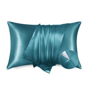 Satin Pillowcase for Hair and Skin Similar to Silk Pillow Cases Silky & Super Soft Gifts for Women Men - 1 of 4