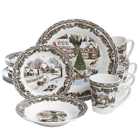 Gibson Home Dinnerware Set - Service for 4 Gibson