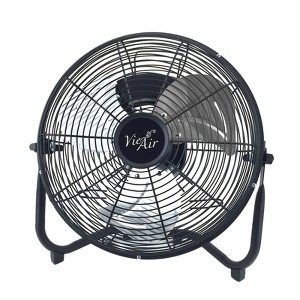 Vie Air 12 Inch High Velocity All Metal Tilting 3 Speed Floor Fan - 1 of 4