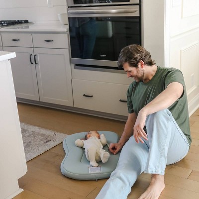 Snuggle Me Organic Curve Infant Lounger - Slate