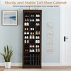 Shoe Cabinet, 10-Tier Entryway Shoe Storage Cabinet with 27 Cubbies and Tall Boots Storage, Freestanding Tall Shoe Racks for Entryway, Hallway - 4 of 4