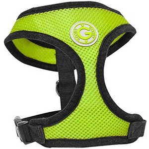 Gooby Soft Breathable Mesh Dog Harness for Small Pets, Medium, Green - 1 of 1