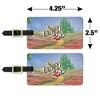 The Wizard Of Oz Ruby Slippers Logo Luggage ID Tags Set of 2 - 4 of 4