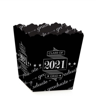 Big Dot of Happiness Graduation Cheers - Party Mini Favor Boxes - 2021 Graduation Party Treat Candy Boxes - Set of 12