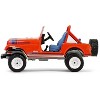 1979 Jeep CJ-7 Renegade Red with Blue Stripes "Vintage Ad Cars" Series 11 1/64 Diecast Model Car by Greenlight - 2 of 4