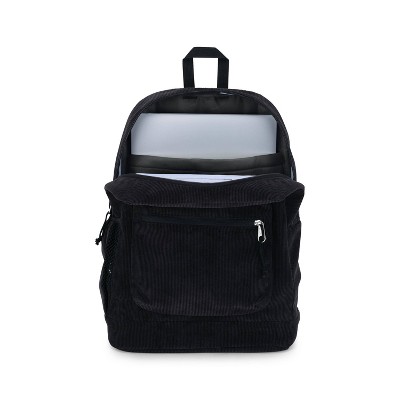 JanSport Backpack Corduroy Gym School 15"-Laptop Cross Town 17"