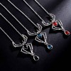 Vintage Gothic Spider Pendant Necklace - Crystal Animal Jewelry for Women, Punk Style Halloween Gift - 3 of 4