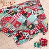 Lomsoe Cozy Printed Blanket Blanket, Flannel Throw Size for Home Decoration, Ultra Soft Throw, Christmas Light. - 3 of 4