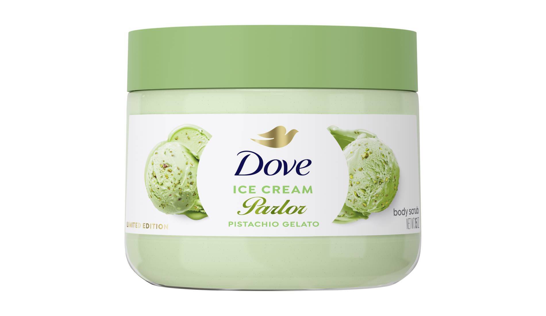 Dove Beauty Body Scrub - Pistachio Gelato - 15oz