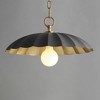 Maxim Lighting Primrose 1 - Light Pendant in  Dark Grey/Gold Leaf - 4 of 4