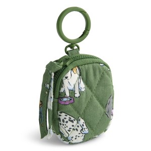 Vera Bradley Women's Outlet Cotton Essential Bag Charm for AirPods - 1 of 3