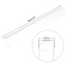 Unique Bargains Lamp Lantern Water Cooling System Acrylic Round Tubes 4 Pcs 10" - 2 of 4