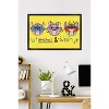 Trends International Disney Lilo and Stitch: Pattern Clash - Cosmic & Cute Framed Wall Poster Prints - 2 of 4
