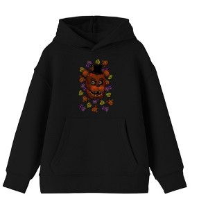 Five Nights at Freddy's Big Freddy Face Boy's Black Sweatshirt - 1 of 1