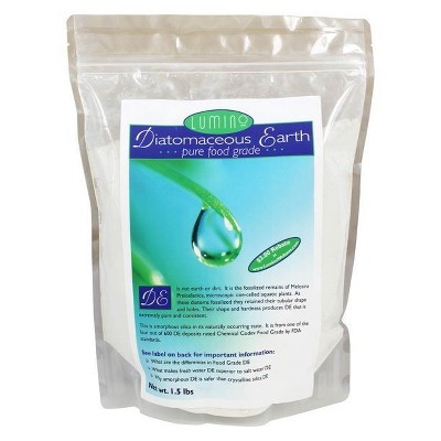 Pure Food Grade Diatomaceous Earth by Lumino Wellness  -  1.5 lb Powder