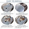 Hachikiko Elevated Dog Car Seat for Large Dogs – Booster with Safety Belt, Non-Slip Base & Storage Pockets, Includes Waterproof Mat (43.3x21.7x17.7in) - 4 of 4