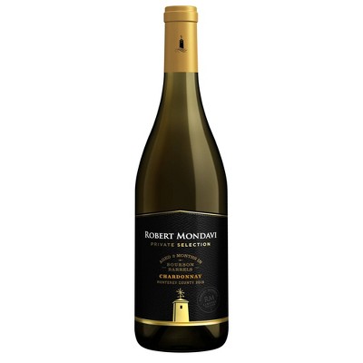 Robert Mondavi Private Selection Bourbon Barrel-Aged Chardonnay White Wine - 750ml Bottle
