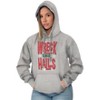Funny Christmas Wreck The Halls Hoodie Sweatshirt Women Men Brisco Brands - 3 of 4