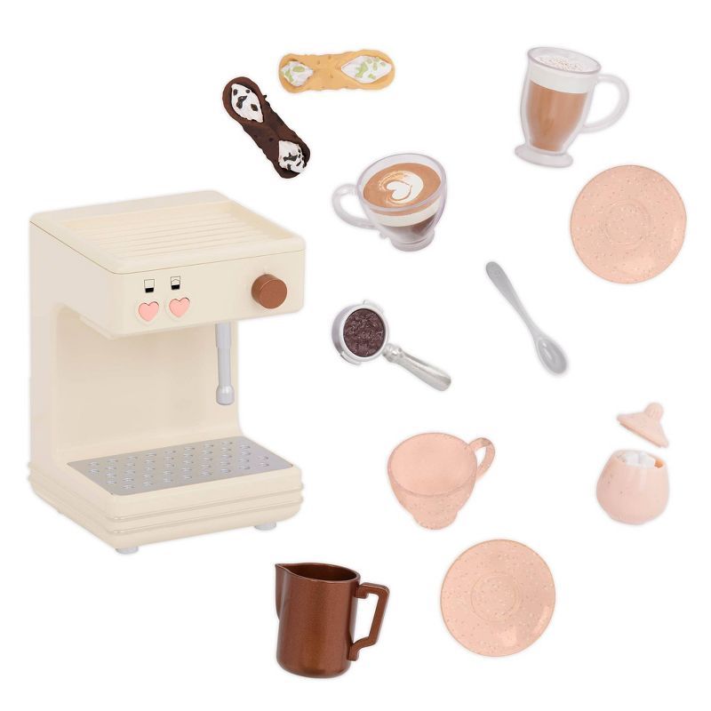 Our Generation Brewed for You Coffee Maker Accessory Set for 18&#34; Dolls, 1 of 9