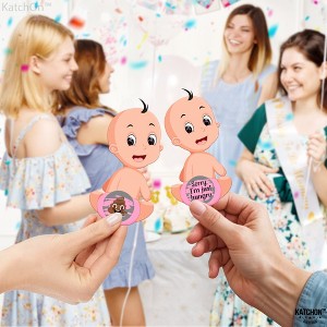 KatchOn, Baby Shower Scratch Off Game for Guest - 50 Cards, Baby Scratch Off Game | Gender Reveal Games for Guest, Baby Shower Decorations - 1 of 4