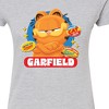 Women's - Garfield - Garfield Stickers Fitted Graphic T-Shirt - 2 of 3