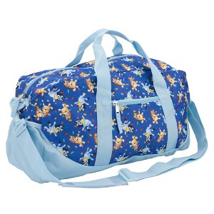 Bluey Duffle Bag, 16" Travel Sleepover Bag for Girls & Boys, Kids Weekender Bag, Blue - 1 of 4