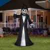 Gemmy Animated Airblown Inflatable Reaper, 9.5 ft Tall, Black - 2 of 4