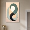 Art Remedy Earthworm in the glass bowl Contemporary Shapes Abstract Wall Art Unframed - 2 of 4