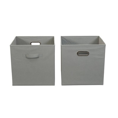 Household Essentials 2pc 12" x 13" Fabric Storage Bin Set