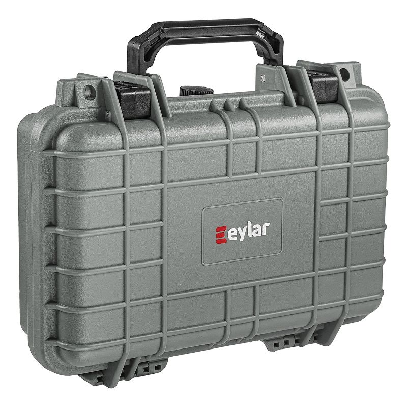 Eylar® SA00010 Compact Waterproof and Shockproof Gear and Camera Hard Case with Foam Insert, 1 of 5