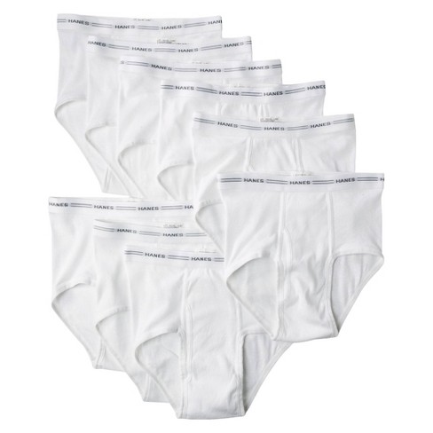 Hanes Men's 9pk Briefs - White Xl : Target