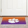 Clemson Tigers NCAA Dropzone Washable Rug 20X32 Inches - 3 of 4