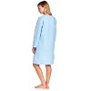 Casual Nights Women's Long Sleeve Zip Up Front Short Fleece Robe - 4 of 4