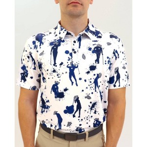 Men's Cow Up Golf Polo LIMITED EDITION - Yatta Golf - 1 of 4